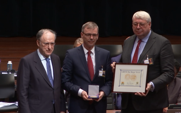  Spiez Laboratory honored for its contributions to chemical weapons disarmament